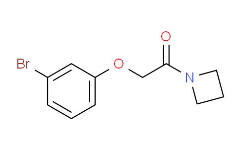 CAS No. 1088225-09-5, 1-(Azetidin-1-yl)-2-(3-bromophenoxy)ethanone