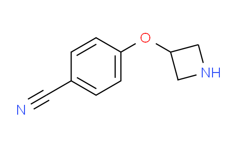 CAS No. 949100-15-6, 4-(Azetidin-3-yloxy)benzonitrile