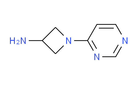 CAS No. 1339904-39-0, 1-(Pyrimidin-4-yl)azetidin-3-amine