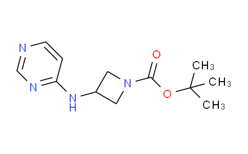 CAS No. 1380300-87-7, tert-Butyl 3-(pyrimidin-4-ylamino)azetidine-1-carboxylate