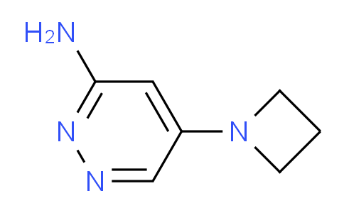 CAS No. 1379254-05-3, 5-(Azetidin-1-yl)pyridazin-3-amine