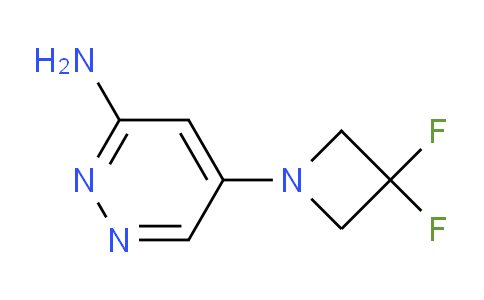 CAS No. 1378817-45-8, 5-(3,3-Difluoroazetidin-1-yl)pyridazin-3-amine