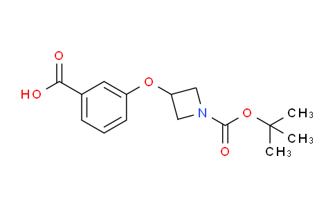 CAS No. 1306739-51-4, 3-((1-(tert-Butoxycarbonyl)azetidin-3-yl)oxy)benzoic acid