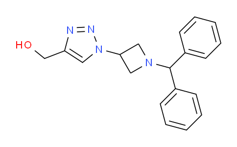 CAS No. 1785765-14-1, (1-(1-Benzhydrylazetidin-3-yl)-1H-1,2,3-triazol-4-yl)methanol