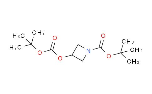 CAS No. 1785763-73-6, tert-Butyl 3-((tert-butoxycarbonyl)oxy)azetidine-1-carboxylate