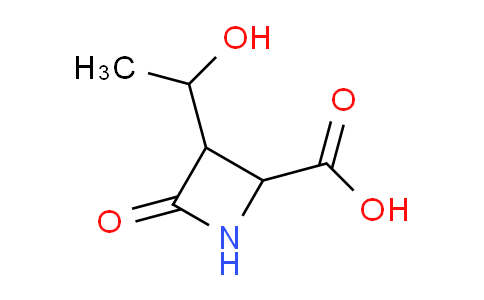 CAS No. 103700-14-7, 3-(1-Hydroxyethyl)-4-oxoazetidine-2-carboxylic acid