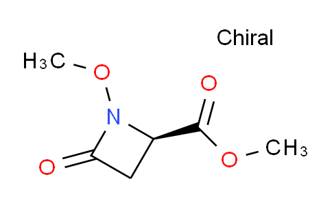 CAS No. 108550-47-6, (R)-Methyl 1-methoxy-4-oxoazetidine-2-carboxylate