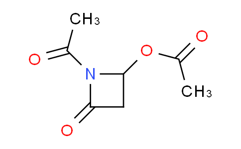 CAS No. 127020-77-3, 1-Acetyl-4-oxoazetidin-2-yl acetate