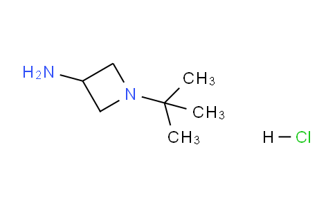 CAS No. 1256353-01-1, 1-(Tert-butyl)azetidin-3-amine hydrochloride