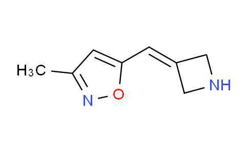 CAS No. 186964-03-4, 5-(Azetidin-3-ylidenemethyl)-3-methylisoxazole