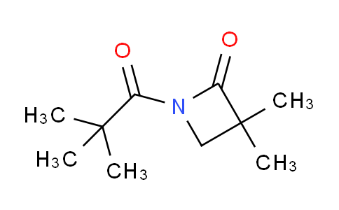 CAS No. 192998-85-9, 3,3-Dimethyl-1-pivaloylazetidin-2-one