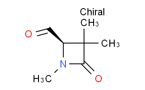 CAS No. 227288-01-9, (R)-1,3,3-Trimethyl-4-oxoazetidine-2-carbaldehyde