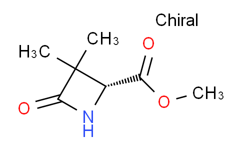 CAS No. 228868-38-0, (R)-Methyl 3,3-dimethyl-4-oxoazetidine-2-carboxylate
