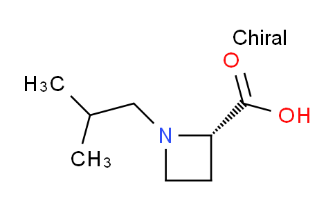 CAS No. 255883-00-2, (S)-1-Isobutylazetidine-2-carboxylic acid