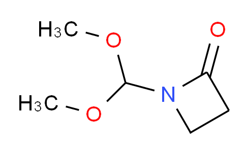 CAS No. 312909-09-4, 1-(Dimethoxymethyl)azetidin-2-one