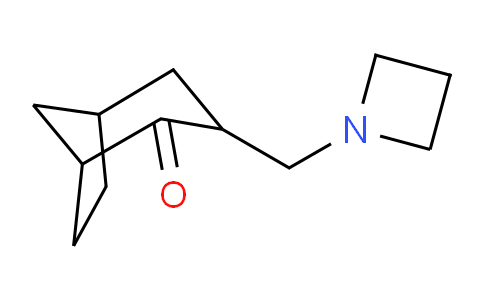 CAS No. 408362-00-5, 3-(Azetidin-1-ylmethyl)bicyclo[3.2.1]octan-2-one