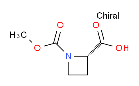 CAS No. 496918-46-8, (S)-1-(Methoxycarbonyl)azetidine-2-carboxylic acid