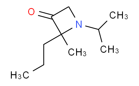 CAS No. 547753-71-9, 1-Isopropyl-2-methyl-2-propylazetidin-3-one