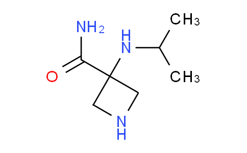 CAS No. 687635-86-5, 3-(Isopropylamino)azetidine-3-carboxamide