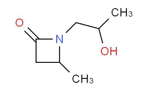 CAS No. 727739-38-0, 1-(2-Hydroxypropyl)-4-methylazetidin-2-one