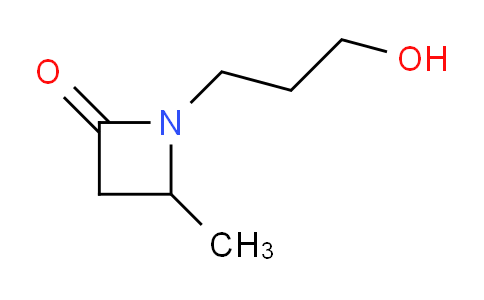 CAS No. 727739-39-1, 1-(3-Hydroxypropyl)-4-methylazetidin-2-one