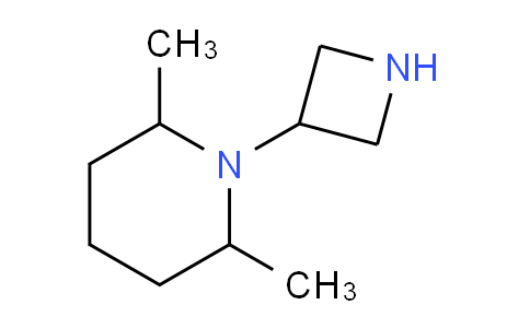 CAS No. 752180-92-0, 1-(Azetidin-3-yl)-2,6-dimethylpiperidine