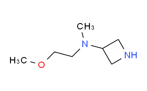 CAS No. 759436-38-9, N-(2-Methoxyethyl)-N-methylazetidin-3-amine