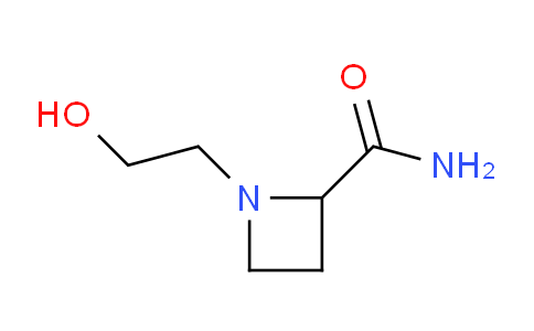 CAS No. 77693-00-6, 1-(2-Hydroxyethyl)azetidine-2-carboxamide