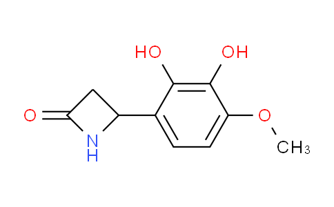 CAS No. 777885-71-9, 4-(2,3-Dihydroxy-4-methoxyphenyl)azetidin-2-one