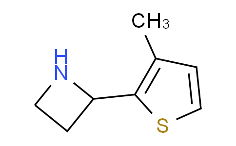 CAS No. 777887-41-9, 2-(3-Methylthiophen-2-yl)azetidine