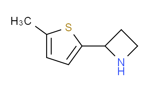 CAS No. 777887-44-2, 2-(5-Methylthiophen-2-yl)azetidine