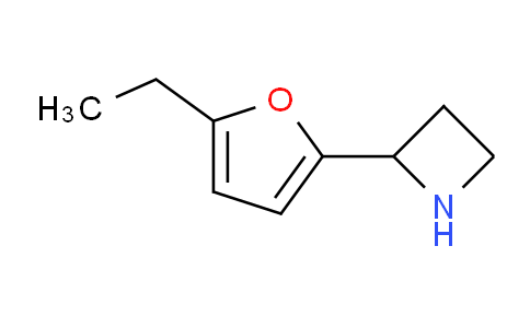 CAS No. 777887-59-9, 2-(5-Ethylfuran-2-yl)azetidine