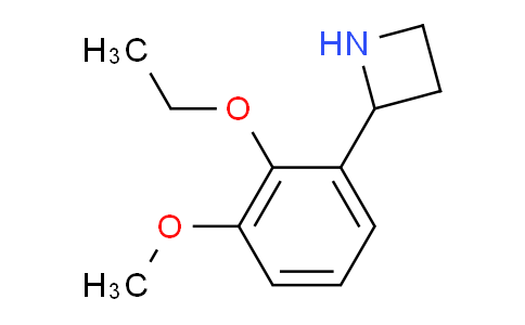 CAS No. 777889-32-4, 2-(2-Ethoxy-3-methoxyphenyl)azetidine