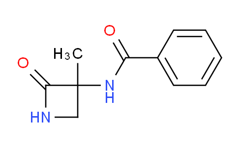 CAS No. 861594-20-9, N-(3-Methyl-2-oxoazetidin-3-yl)benzamide