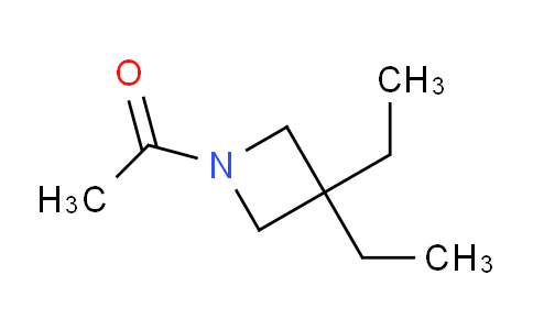 CAS No. 91055-59-3, 1-(3,3-Diethylazetidin-1-yl)ethanone