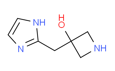 CAS No. 934665-84-6, 3-((1H-Imidazol-2-yl)methyl)azetidin-3-ol