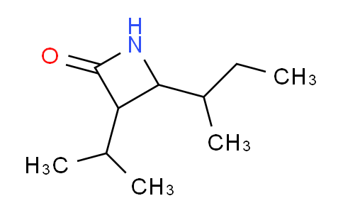 CAS No. 125606-87-3, 4-(sec-Butyl)-3-isopropylazetidin-2-one