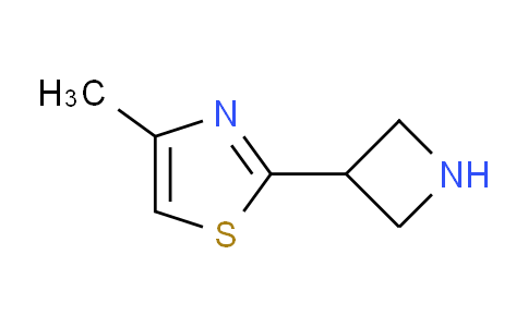 CAS No. 1228254-57-6, 2-(Azetidin-3-yl)-4-methylthiazole
