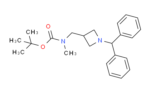 CAS No. 1064048-70-9, tert-Butyl ((1-benzhydrylazetidin-3-yl)methyl)(methyl)carbamate