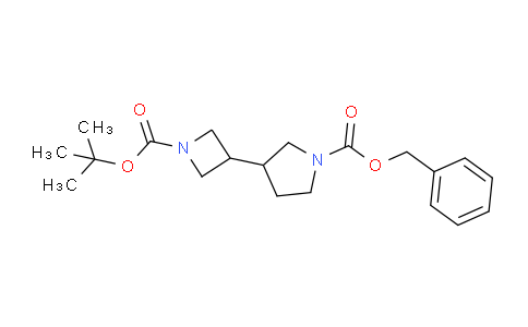 CAS No. 1445951-73-4, Benzyl 3-(1-(tert-butoxycarbonyl)azetidin-3-yl)pyrrolidine-1-carboxylate