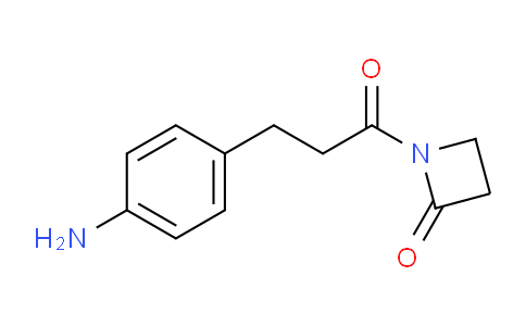 CAS No. 1024869-25-7, 1-(3-(4-Aminophenyl)propanoyl)azetidin-2-one