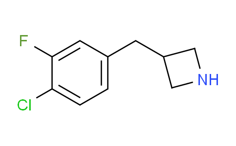 CAS No. 1247861-69-3, 3-(4-Chloro-3-fluorobenzyl)azetidine