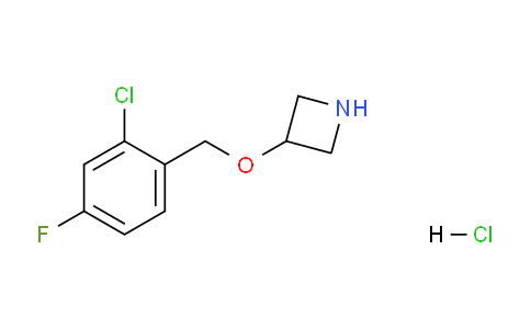 CAS No. 1121598-13-7, 3-((2-Chloro-4-fluorobenzyl)oxy)azetidine hydrochloride