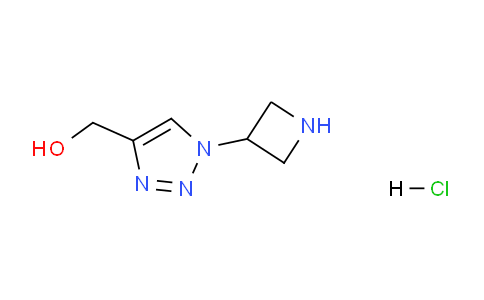 CAS No. 1567102-05-9, (1-(Azetidin-3-yl)-1H-1,2,3-triazol-4-yl)methanol hydrochloride