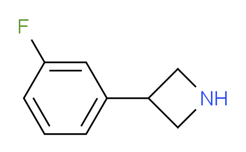 CAS No. 1203798-80-4, 3-(3-Fluorophenyl)azetidine