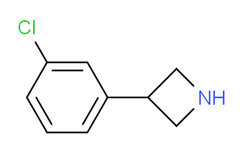 CAS No. 1203798-86-0, 3-(3-Chlorophenyl)azetidine