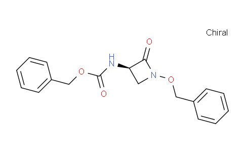 CAS No. 1246814-58-3, (R)-Benzyl (1-(benzyloxy)-2-oxoazetidin-3-yl)carbamate