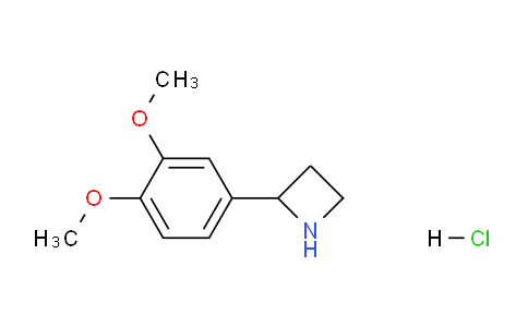 CAS No. 1346599-29-8, 2-(3,4-Dimethoxyphenyl)azetidine hydrochloride