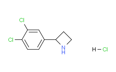 CAS No. 1346601-64-6, 2-(3,4-Dichlorophenyl)azetidine hydrochloride
