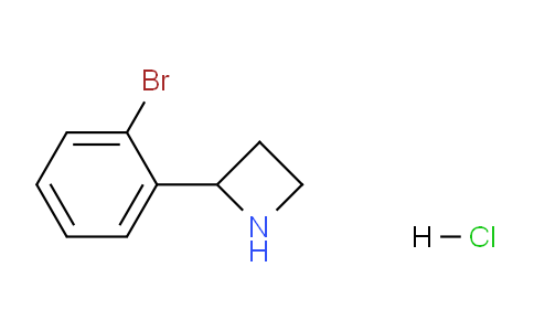CAS No. 1346602-68-3, 2-(2-Bromophenyl)azetidine hydrochloride